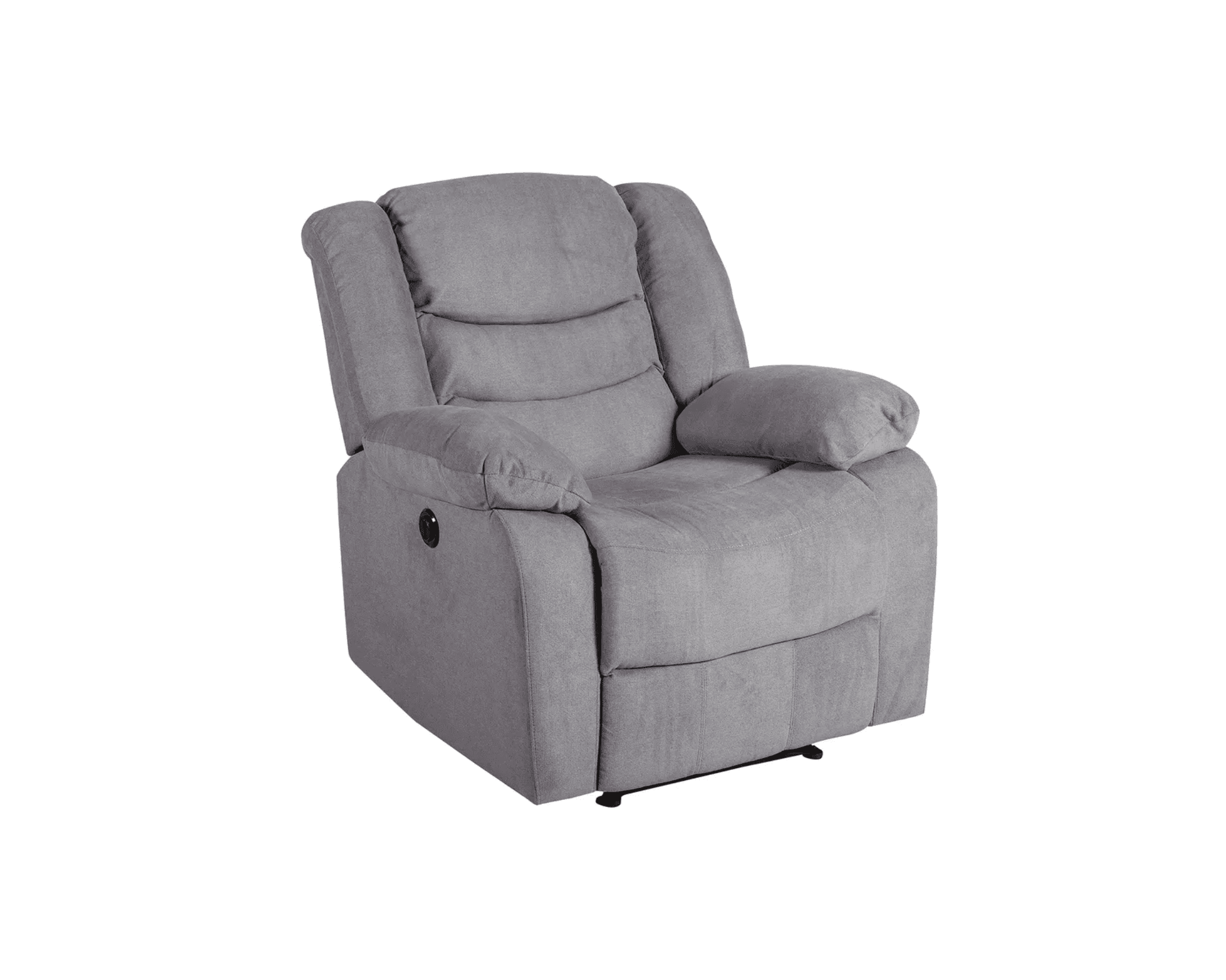 Cyrus reclinerfåtölj grå