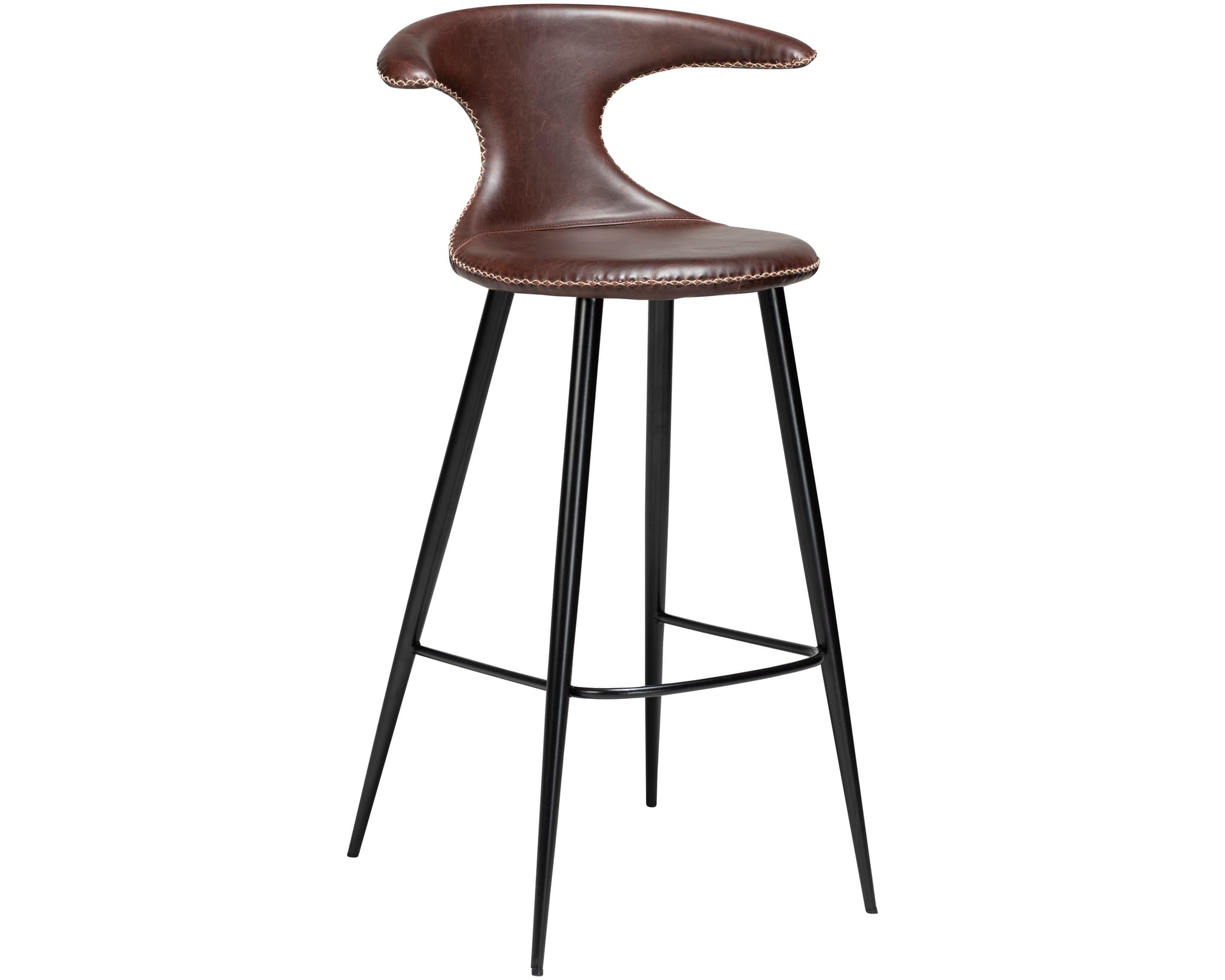 Dan-Form Flair barstol mörkbrun