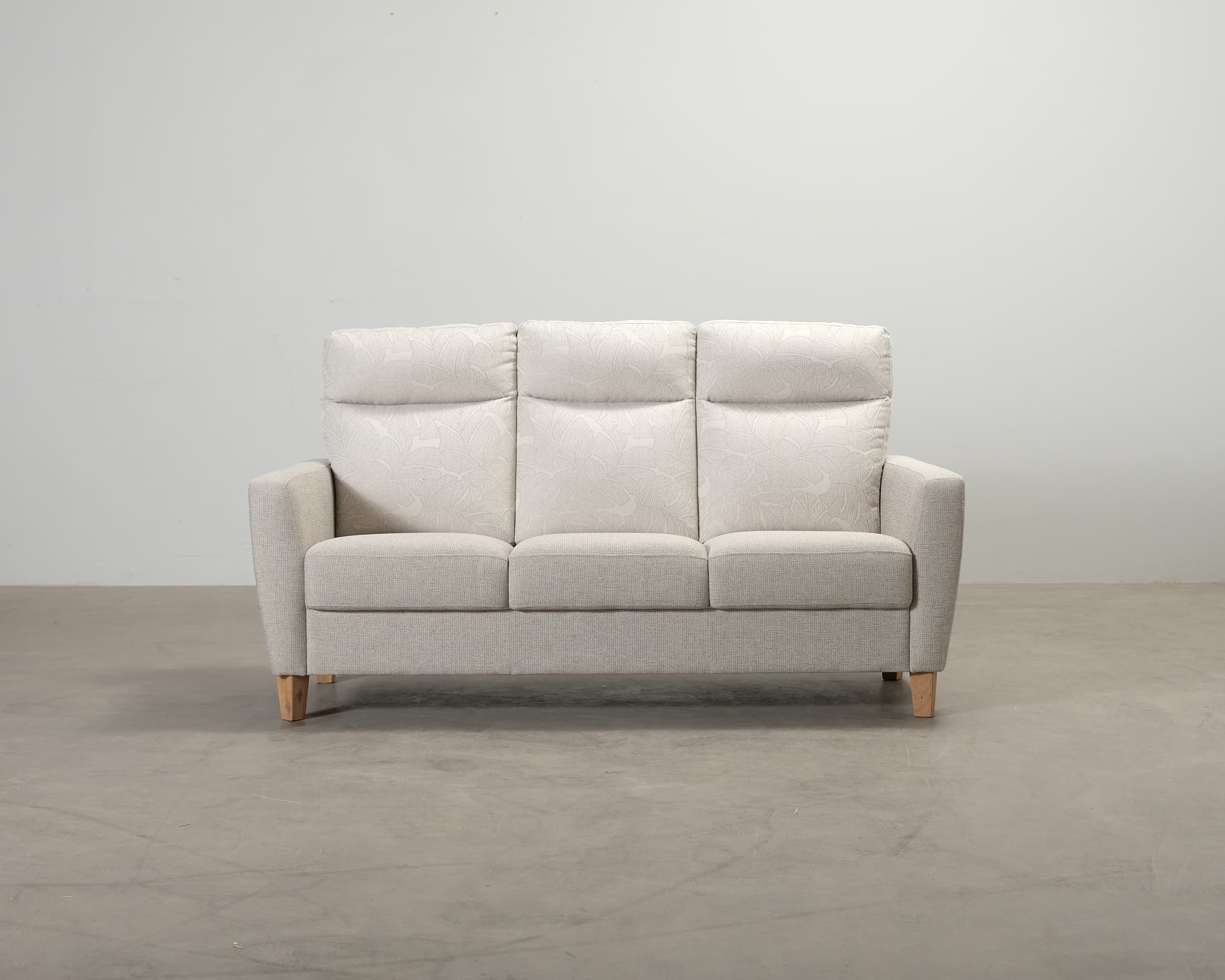 Pohjanmaan Verdi 3-sits soffa ljusbeige