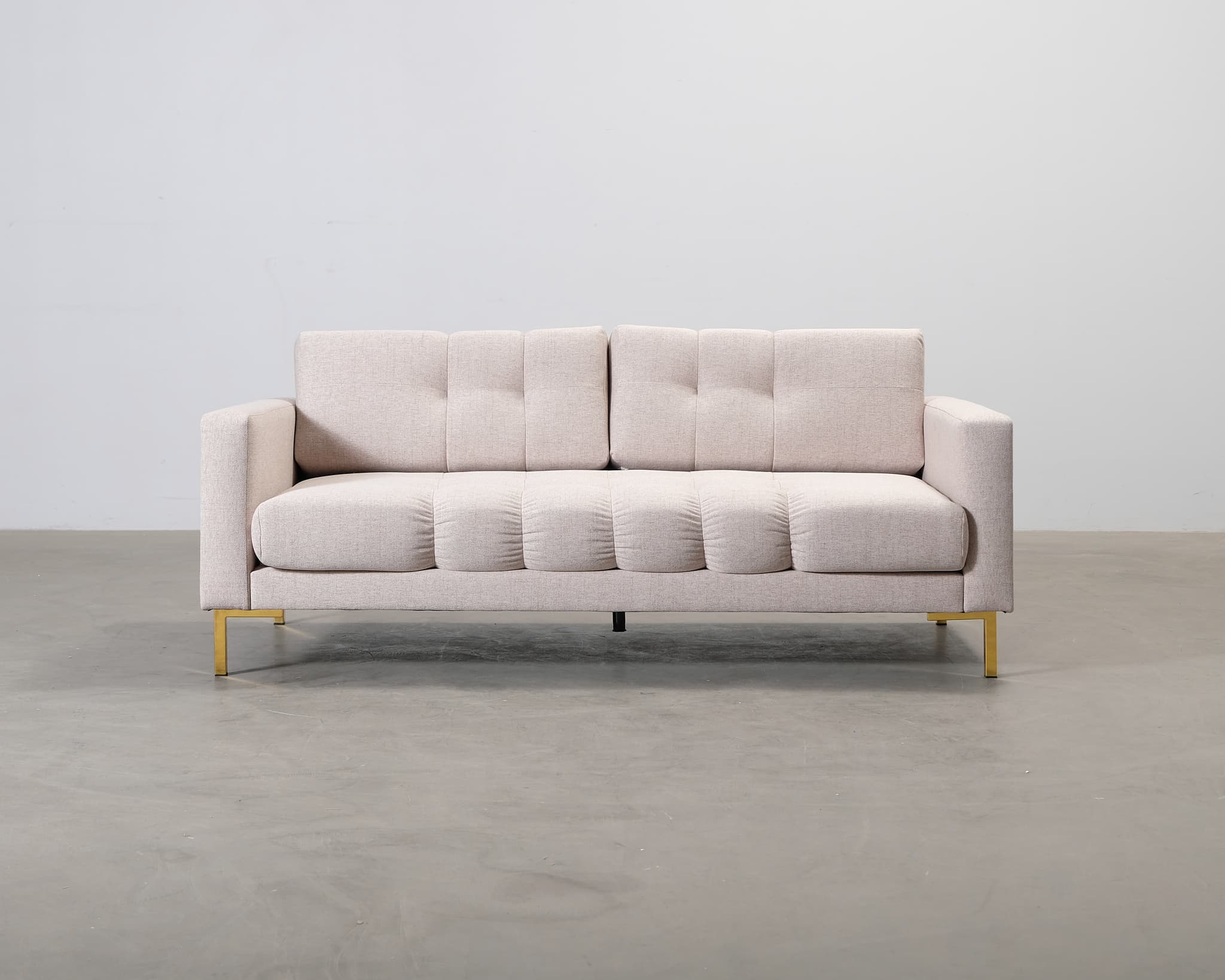 Micadoni Mamaia 2-sits soffa beige