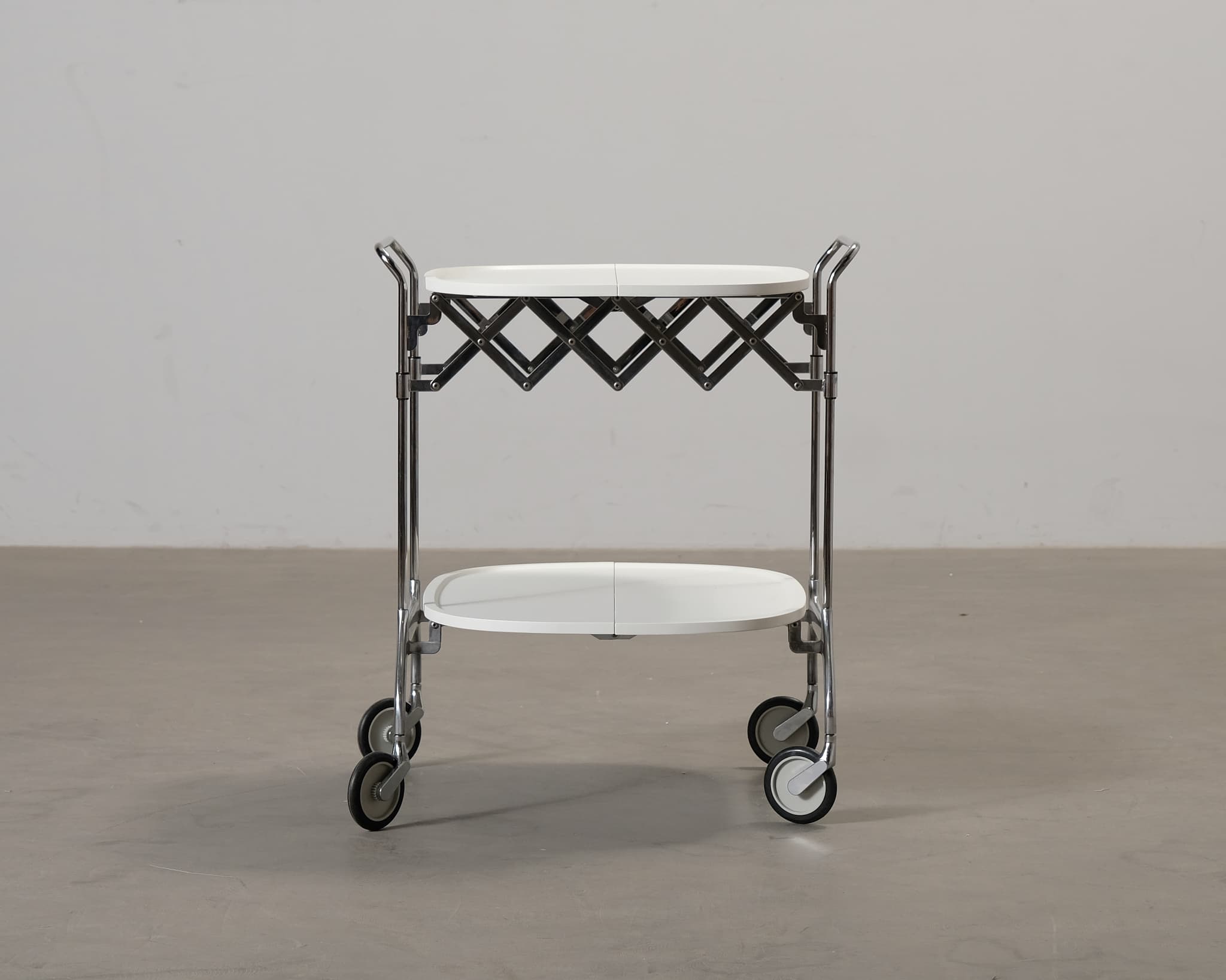Kartell Gastone Serveringsvagn Cream