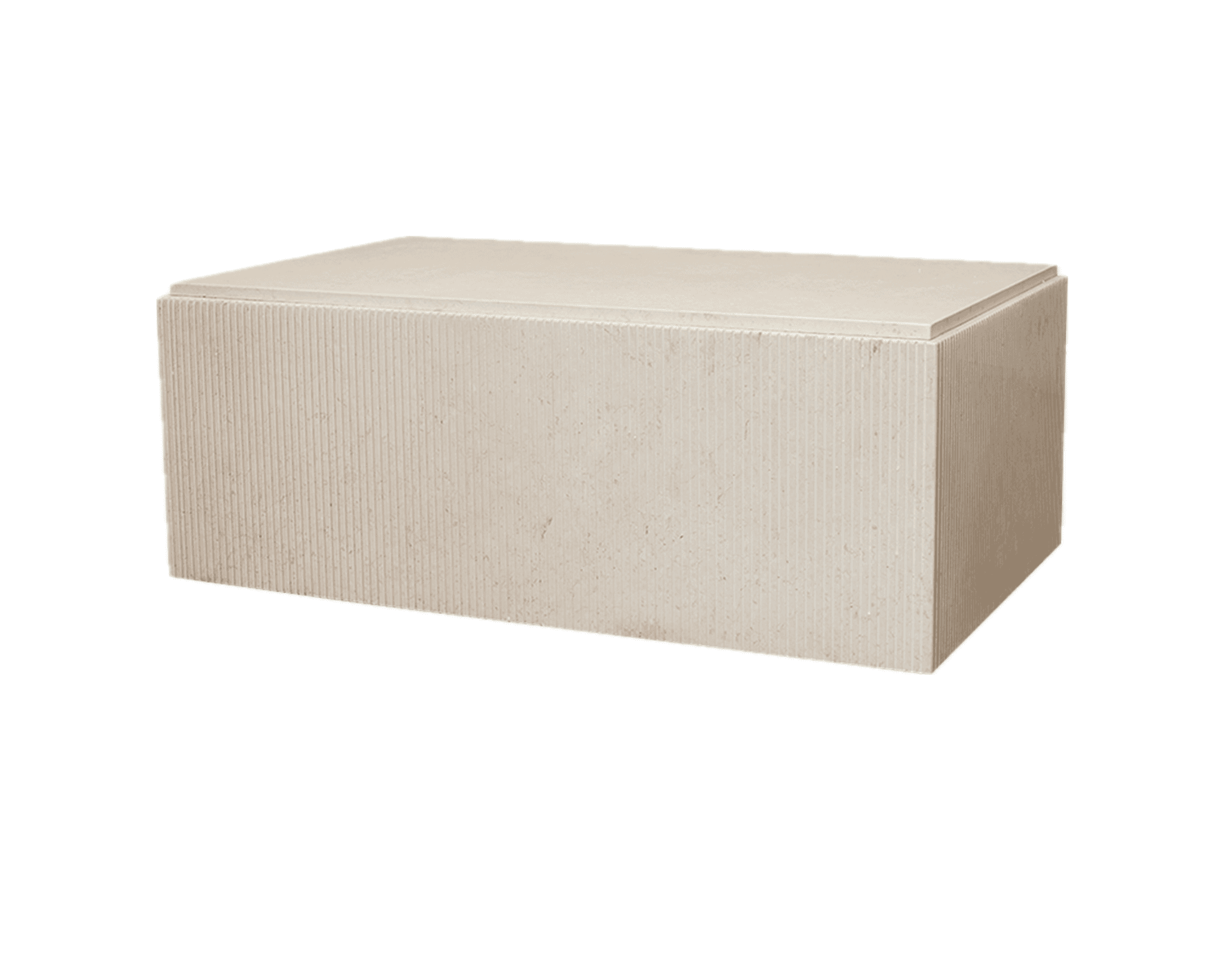 Ruth & Joanna Block soffbord beige marmor