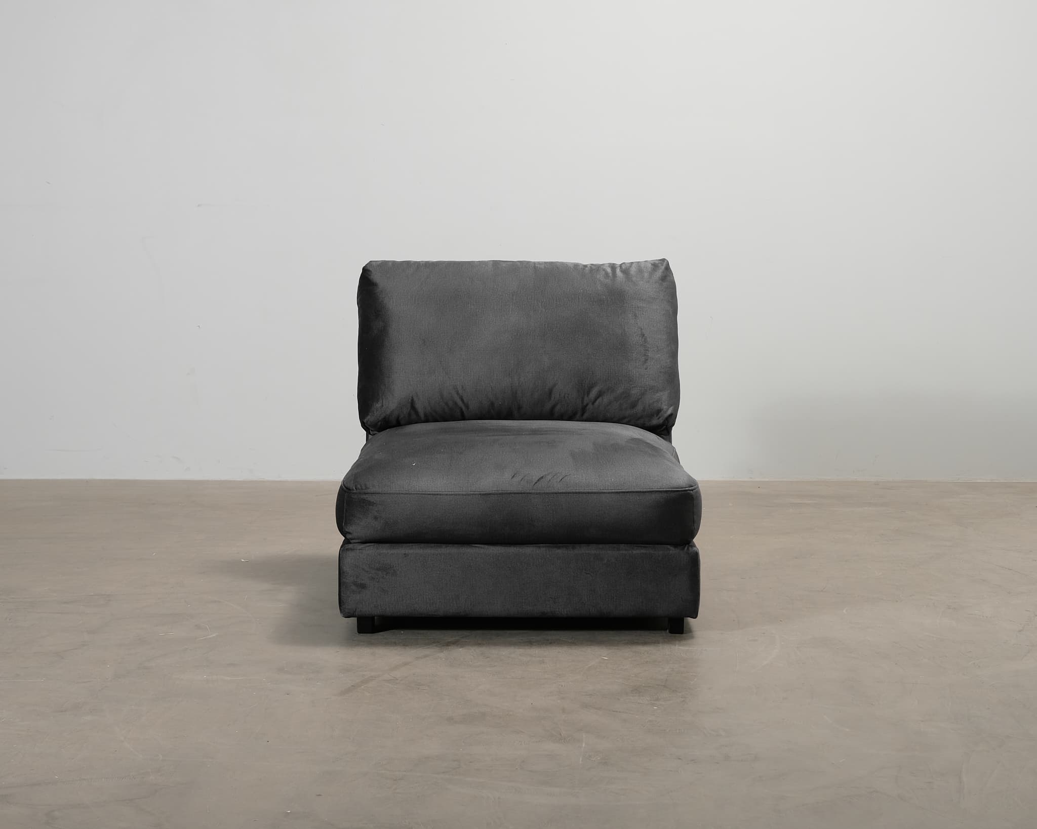 Dubai soffmodul mörkgrå