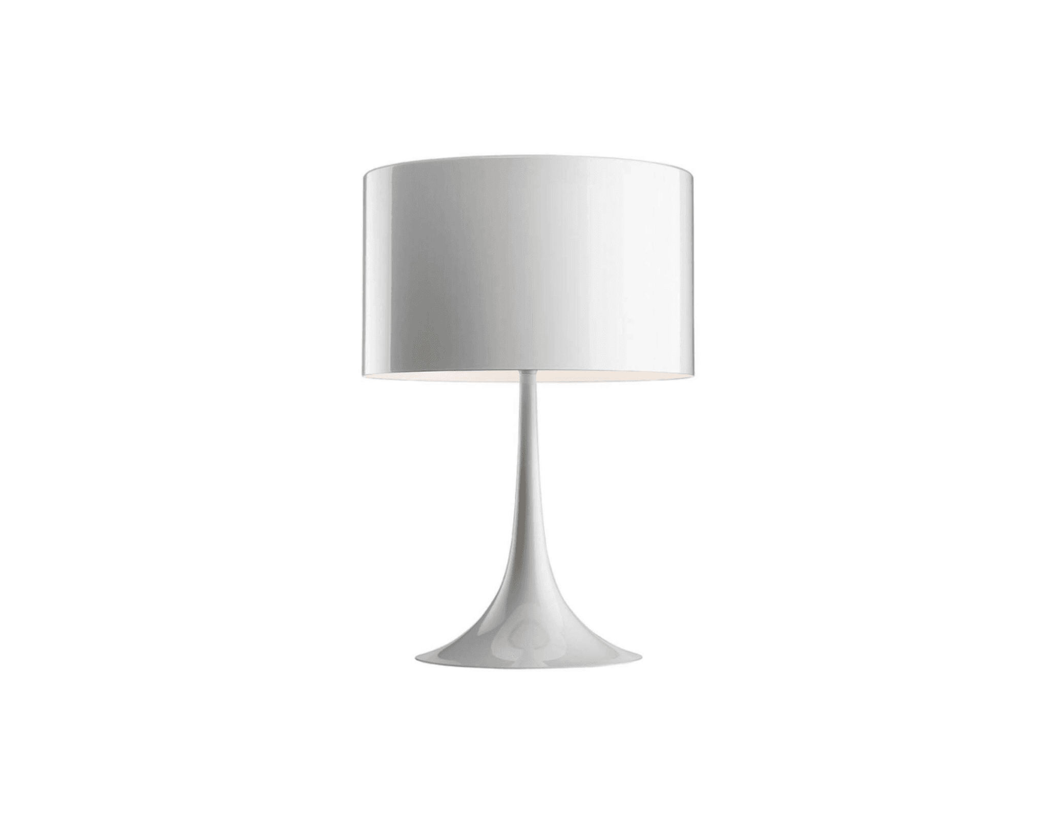 Flos Spun Light bordslampa vit