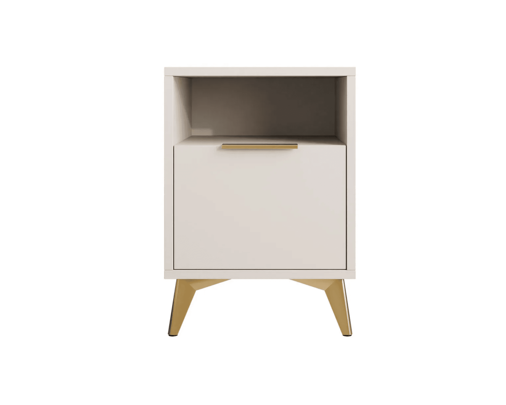 Vemdalen nattduksbord beige, set om 2