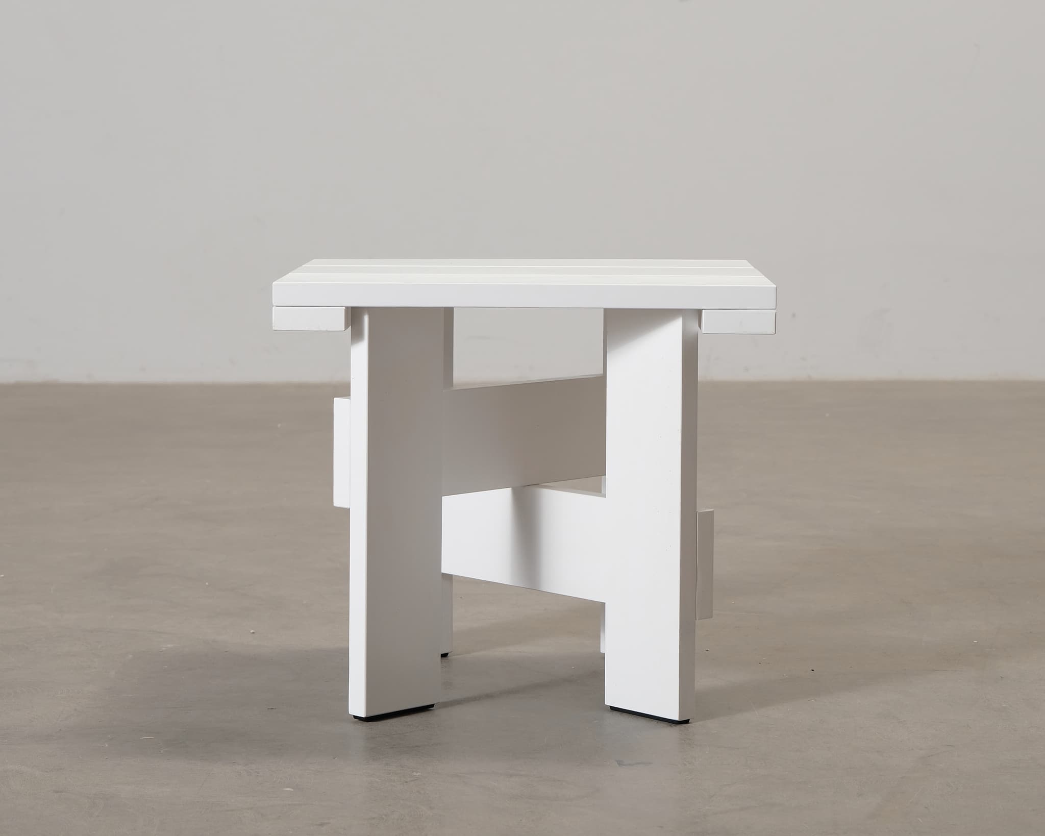 Hay Crate Low sidobord vit