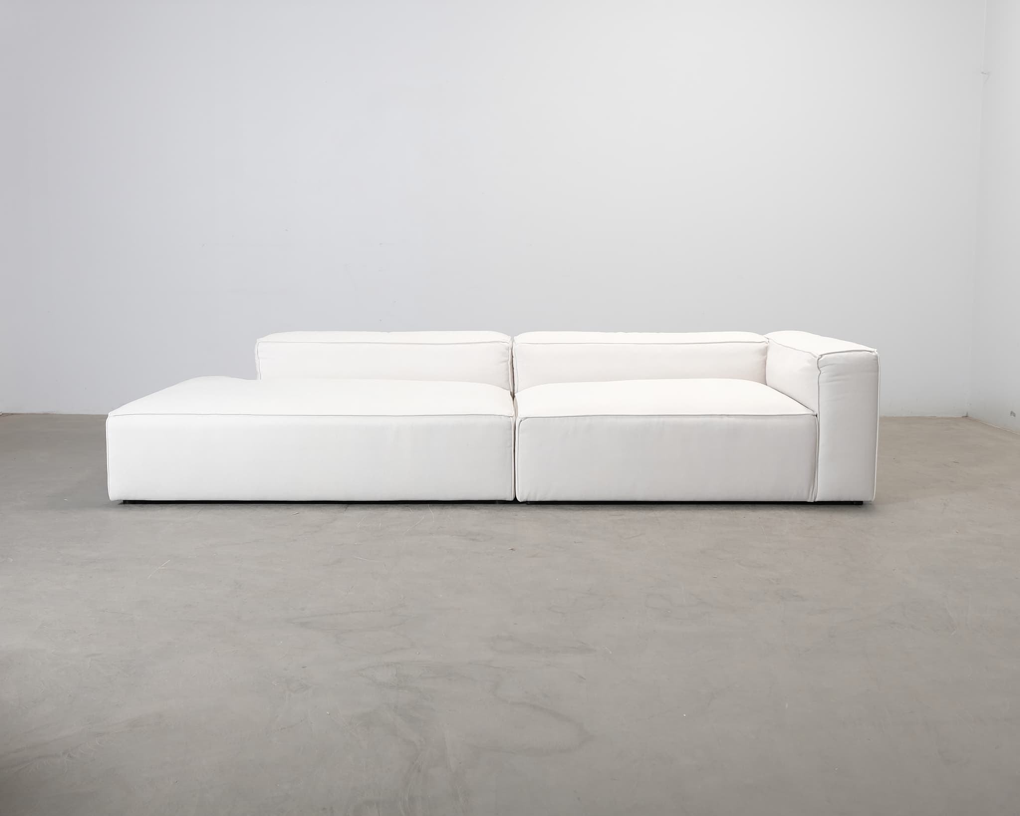 Decotique Grand 3-sits soffa naturvit