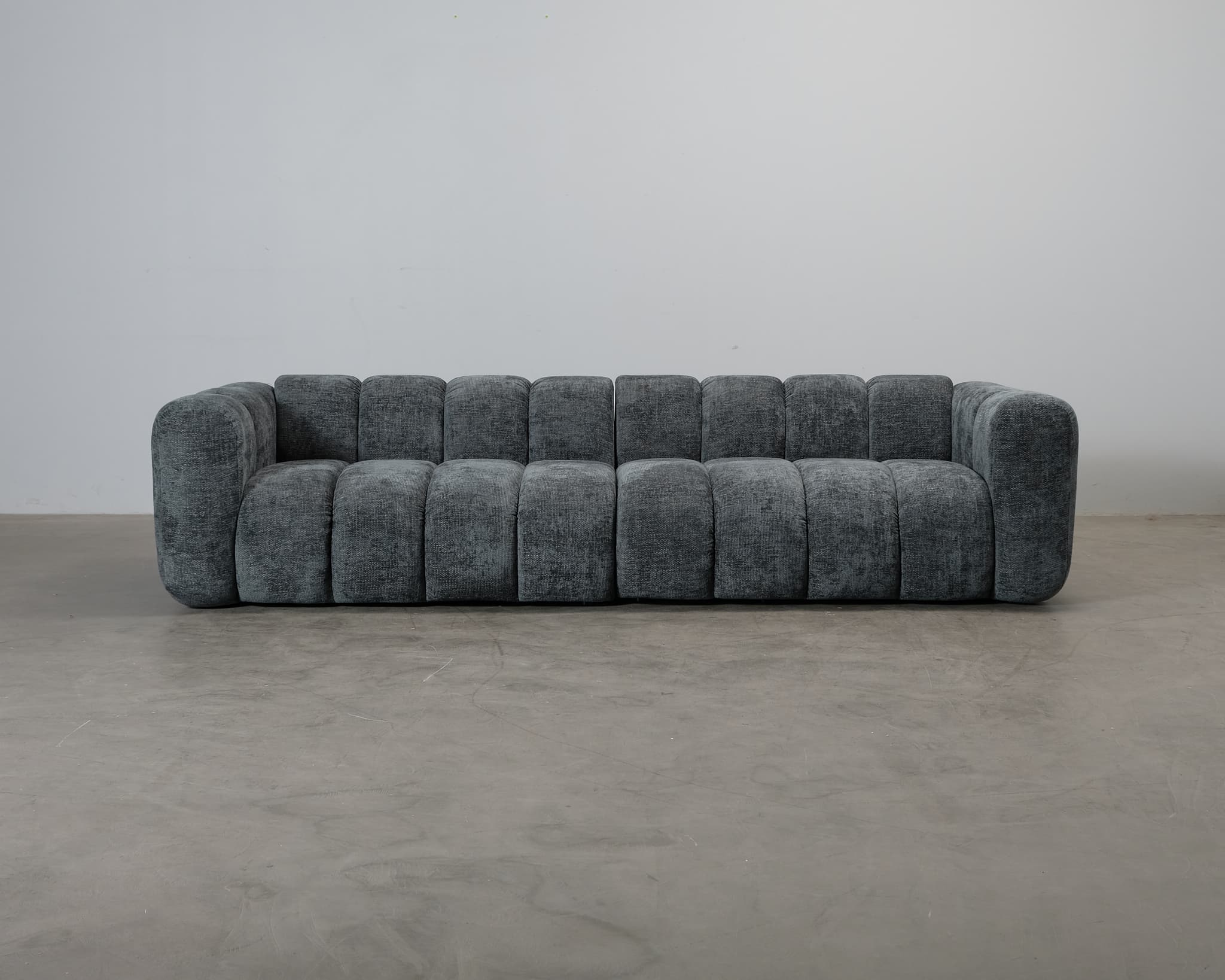 Micadoni Lupine 4-sits soffa blågrå