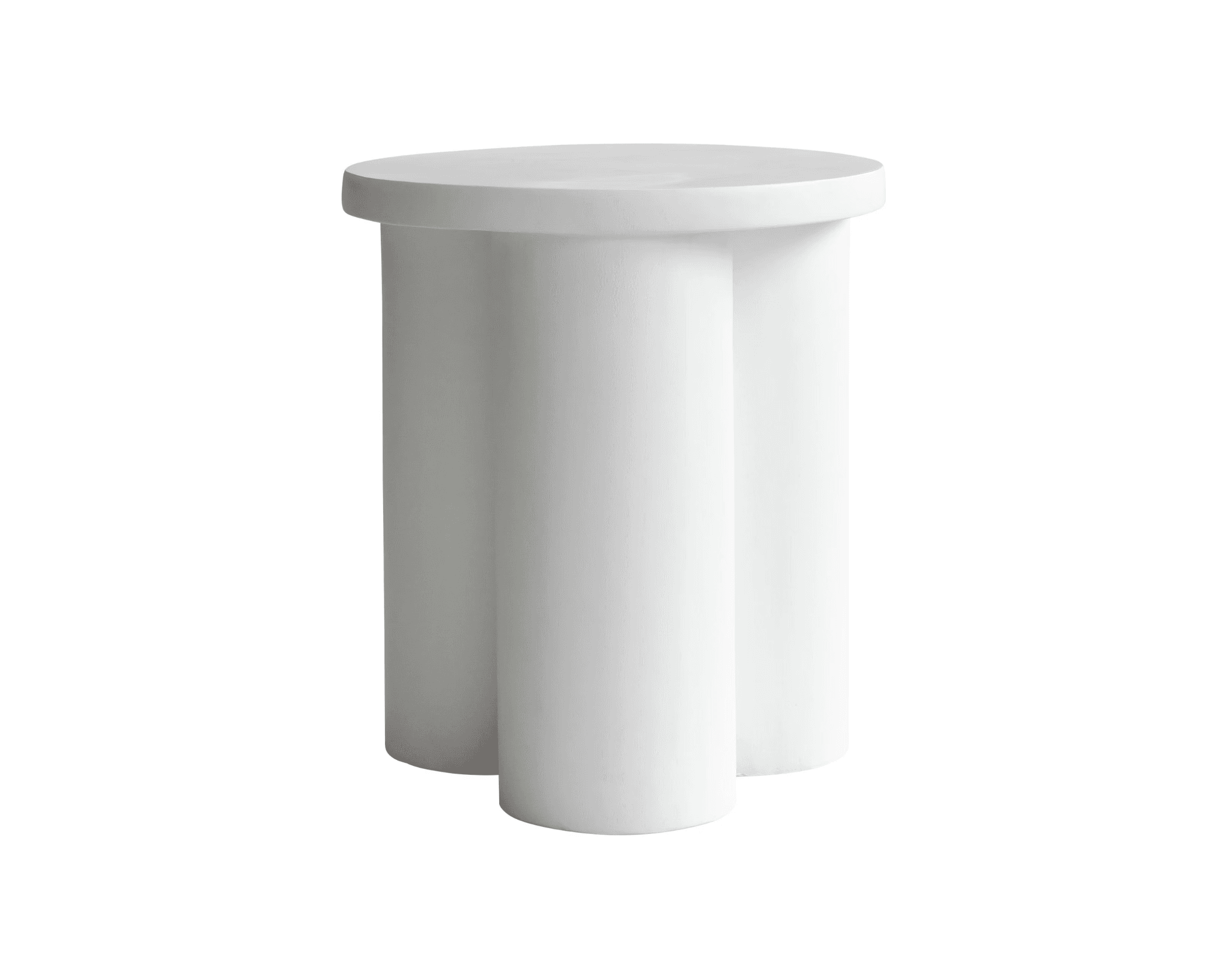 101 Copenhagen Big Foot side table white