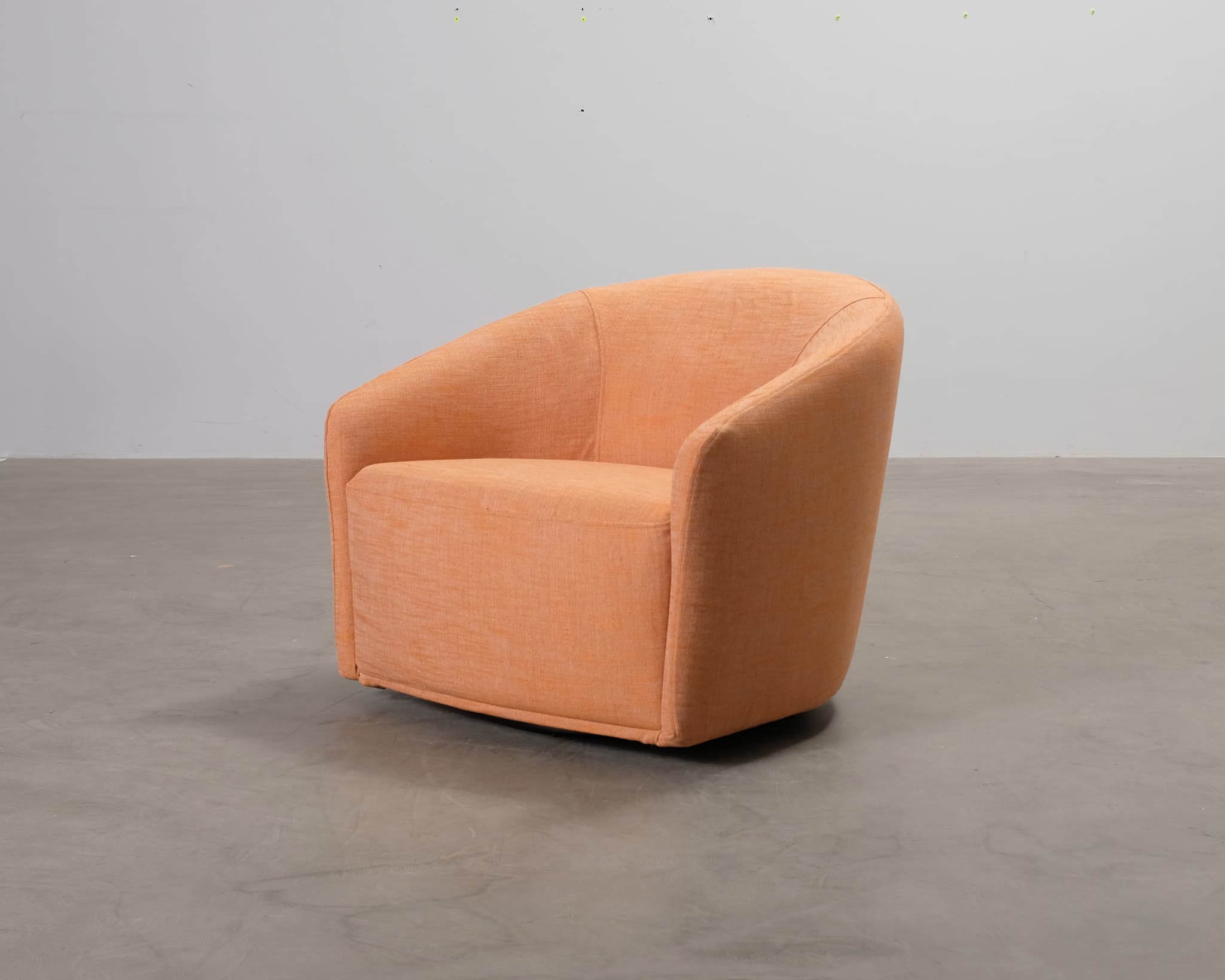 Take Two by Mjuk Timothée fåtölj med utbytbar klädsel lila & orange