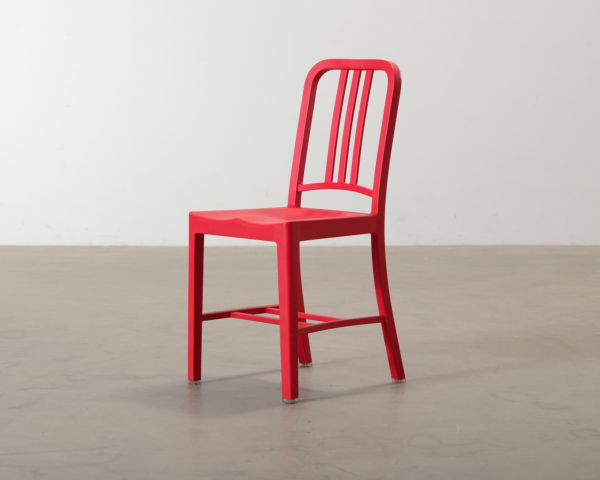 Emeco 111 Navy stol röd