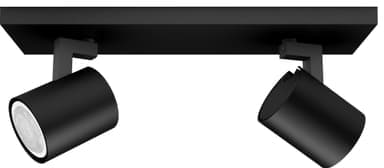 Philips Hue Runner svart spotlight 2x5W 230V - Nyskick - i originalförpackning