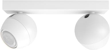 Philips Hue Buckram vit spotlight 2x5W - Nyskick - originalförpackning saknas
