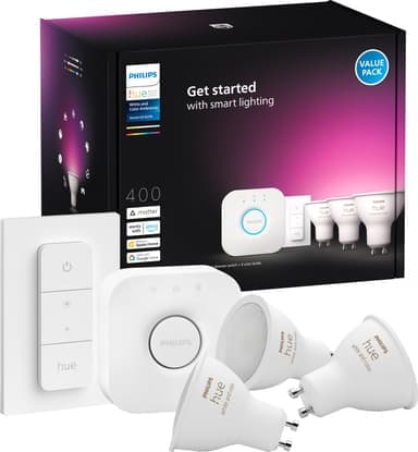 Philips Hue WCA startpaket 4,2 W, GU10 - Nyskick - i originalförpackning